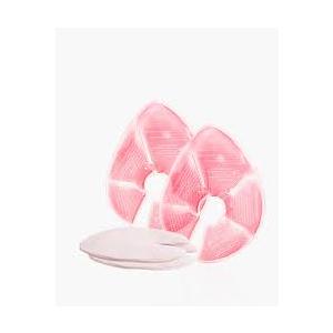 Momcozy Larger Breast Therapy Packs, Hot and Cold Breast Pads with 2 Soft Covers, Breastfeeding Essentials，2 Pack，Pink