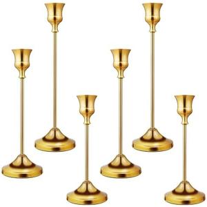 Candlestick Holders 10 PCS Metal Taper Candle Holders, KSWING Gold Candle Stick Holders Set, Perfect for Table Centerpiece Mantel Party Wedding Christmas Home Decor, Set of 6 Candlestick Holders 10 PCS Metal Taper Candle Holders, KSWING Gold Candle Stick Holders Set, Perfect for Table Centerpiece Mantel Party Wedding Christmas Home Decor, Set of 6