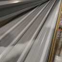 Brakki Metal Roofing Panels 20pcs 180.19 ft², Grey Corrugated Roof Panels, 20pcs/L73.23"