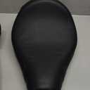 Motorcycle Solo Seat Front Rider Seat Silicone Cushion Compatible with Rebel 300 Rebel 500 CMX300/500 2017-2025 (Black)