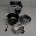 Aroma Housewares ARC-363-1NGB 3 Uncooked/6 Cups Cooked Rice Cooker, Steamer, Multicooker, 2-6 cups, Black