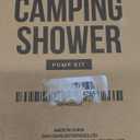 Portable Camping Shower Pump – Say Goodbye to Cold, Weak Camp Showers with This USB-Powered Kit Featuring a Solar-Warmed Collapsible Bucket, 90-Min Battery & Strong Pressure Keeping You Clean Outdoors