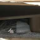 HEALTHLINE Home Adjustable Right Side Bedside Table Overbed Tray
