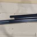 Rolling Easel TV Stand for 50-100 Inch TVs, Mobile TV Cart with Wooden Shelf and Wheels, Modern Floor Mobile TV Stand for Living Room, Office, Height Adjustable Holds up to 220lbs (Matte Black)