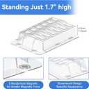 Sideways Vent Extender for Under Furniture, Air Floor Vent Deflector Fits Vents 3" - 6" Wide (1PCS)