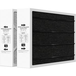 X6675 20x25x5 Merv 16 Air Filter Efficient Air Filter Compatible with Lennox Healthy Climate X6675 and Lennox HCC20-28 Furnace HVAC System, Compare to Part#HCF20-16, 2 Pack