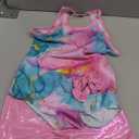 Zaclotre Gymnastics Leotards for Girls Sparkly Sleeveless Clasp Back Dance Leotard Unitards with Tumbling Shorts
. 140