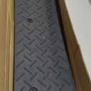 Curb Ramps for Sidewalks 1.6" Rise Rubber Curb Ramps Threshold Ramp for Driveway Shed Ramp for Riding Mower Garage Ramp Door Threshold Ramp for Wheelchair 7000lbs Capacity