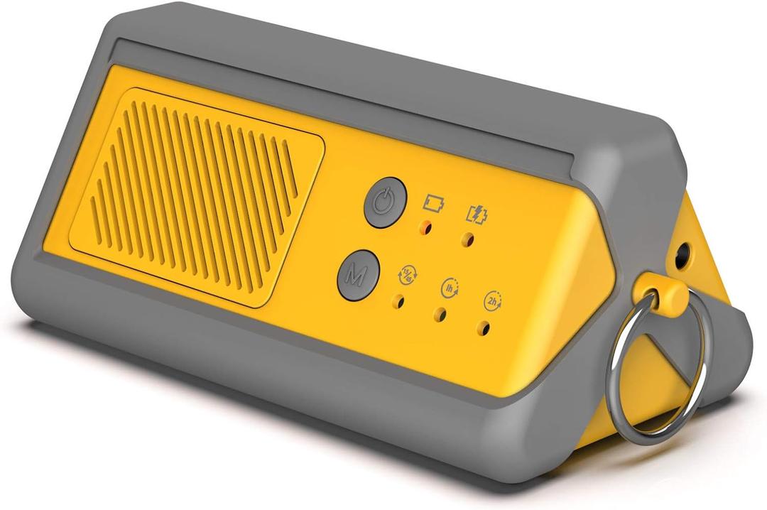 Airthereal PA1K-GO 1,000mg/h Portable Ozone Generator - Cordless Battery Powered Odor Eliminator for Car, Hotel Rooms, Offices, Bathrooms, and Small Spaces(Yellow) (Yellow)