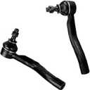 8PC Front Suspension Kit FITS for Toyota Yaris 2007-2012, 2 Lower Control Arm 4 Inner Outer Tie Rods 2 Front Sway Bar K620572 K620573 K80879 ES800311 ES800312 EV800325 Front End Suspension Kit