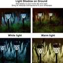 EXCMARK 10 Pack Solar Lights Outdoor Garden Pathway Solar Powered Yard Lights for Walkway Sidewalk Driveway.