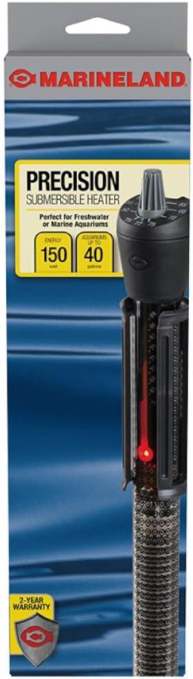 Marineland Precision Heater for Saltwater or Freshwater Aquariums (150-watt)
