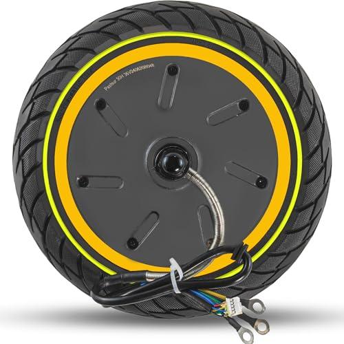 Felixstory 10x2.5 Inch Hub Motor with Solid Tire, 500W Drive Power Wheel ONLY Fit for Segway Ninebot Max G30P Electric Scooter, 60/70-6.5 Rear Motor Kit Tubeless Tyre