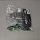 Girls Training Bra Cute Ruffle Sports Bra for Kids Scoop Neckline Fitness Yoga Bra Strap Crop Top (11-12 Years, Black)