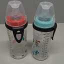 NUK Active Sippy Cup, 10 oz, 2 Pack, Disney's Cars, Lightning McQueen, BPA-Free, Spill-Proof, Transition Cup