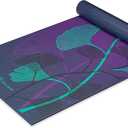 Gaiam Yoga Mat - Premium 6mm Print Extra Thick Non Slip Exercise & Fitness Mat for All Types of Yoga, Pilates & Floor Workouts (68"L x 24"W x 6mm Thick)
