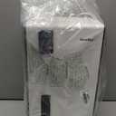 NineSky Dehumidifier, 1000 sq.ft Dehumidifiers for Home with 95oz Large Water Tank,Quiet Dehumidifier with 7-Color Ambient Light & Auto Shut Off, Dehumidifier for Basement, Bedroom, Bathroom (White)