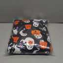 VNVNE Matching Halloween Onesie Pajamas, Pumpkin Skeleton Holiday One Piece Adults Pjs Sleepwear Loungewear for Family/Couples/Women/Men(Men,XXL,Black Ghost)