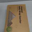 KeaBabies Baby Wrap Carrier - All in 1 Original Baby Carrier Newborn to Toddler Sling, Easy to Wear, Hands Free Bonding, Lightweight, Breathable Infant Wraps (Saddle Brown) (One Size (Pack of 1))