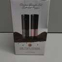 Electric Salt and Pepper Grinder Set Automatic Battery Pepper Mill Shakers Adjustable Coarseness Upgraded Larger Capacity with Led Home and Kitchen Appliances for New House Warming Gifts (Black/Black)