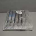 FeeraHozer Pants Hangers Non Slip 6 Pack Space Saving Hangers Multi-Layer Swing Arm Pants Hanger Stainless Steel Space Saver Hanger for Jeans Scarf Trouser Towel Clothes (Black)