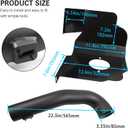 Cold Air Intake System with Heat Shield, Black Powder Coated, for 2014-2018 Chevy Silverado|GMC Sierra 1500|Cadillac Escalade1500 5.3/6.2L V8 Engine ﻿