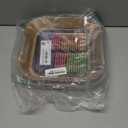 Air Fryer Liners 10 Inch, Square Airfryer Liners Large Air Fryer Parchment Paper Liners, Non-stick Air Fryer Disposable Paper Liners Oil Resistant, Waterproof for Baking Roasting, 150PCS