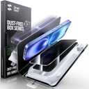 SMARTDEVIL 2 Pack Privacy Screen Protector for iPhone 16, [Anti-Spy] [Military-Grade Shatterproof] [9H Hardness] Tempered Glass, [Easy Installation] Bubble-Free & Case-Friendly, Dust-Free Box