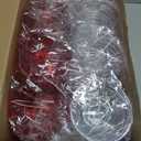 Mimorou 48 Pack Back to School Teacher Gifts Bulk Clear Red Plastic Apple Containers Apple Shaped Candy Jar Boxes Filling Container Teacher Appreciation Gifts for First Day of School Party Favor