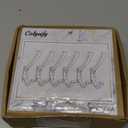 Heavy Duty Wall Hooks, 5 Inch Large Wall Mount Hooks for Hanging Heavy Backpacks, School Bags, Winter Coat, Handbags, Purses in Entryway, Hallway, Garage, Bathroom, Laundry (6, Black)