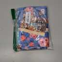 3Pack Adult Bibs with Crumb Catcher,Bibs for Eating,Waterproof Washable Adult Clothing Protectors,Reusable Large Feeding Bib for Women Men Elderly Seniors (Flower 2)