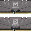 TEAMGROUP T-CREATE Expert overclocking 10L DDR4 32GB Kit (2 x 16GB) 3600MHz (PC4 28800) CL18 Desktop Memory Module Ram - TTCED432G3600HC18JDC01