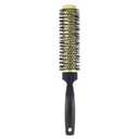 Gold Nano Ceramic 7.5 Inch Long Barrel Ion Wavy Bristles