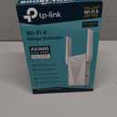TP-Link AX3000 WiFi 6 Range Extender | PCMag Editor's Choice | Dual-Band Wireless Repeater w/Ethernet Port | Up to 2400 Sq. Ft., 64 Devices | Internet Signal Booster | APP Setup | EasyMesh (RE715X)