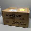 SoundBeast All-in-One Turntable with 3-Speed Record Player, Bluetooth, CD, Cassette Tape, AM/FM Radio, USB, Built-in Speakers, Handmade Wooden Exterior