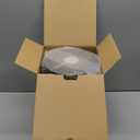 IMIPAW Automatic Cat Feeders, 3L Timed Cat Dry Food Dispenser with Desiccant Bags, Dual Power Supply, Programmable Portion Size, 6 Meals, 20 Portions Per Day, Auto Pet Feeder for Cats and Small Dogs (White)