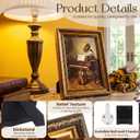 Novabright 8 Pcs Bronze Vintage Picture Frames Gallery Wall Frame Set Antique Collage Photo Decor for Wall Mounting or Tabletop Display Multi Sizes 8x10, 5x7, 4x6 for Gallery Living Room