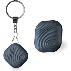 Findhting Key Finder - Bluetooth Tracker Item Locator with Key Chain for Keys Pet Wallets or Backpacks and Tablets (1Blue)