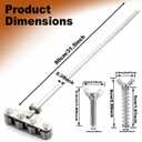 31.5 Inch Positioning Calipers for Circular Saw, Positioning Calipers for Precise Measurement, Circular Saw Positioning Calipers, Cutting Guide for Circular Saw Furniture Making (Four-Axis)