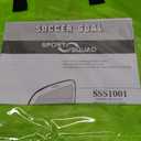 Sport Squad Portable Soccer Goal Net Set - Pop Up Training Soccer Goals for Backyard - Indoor or Outdoor Versions - Easy Assembly - Great for Kids and Adults