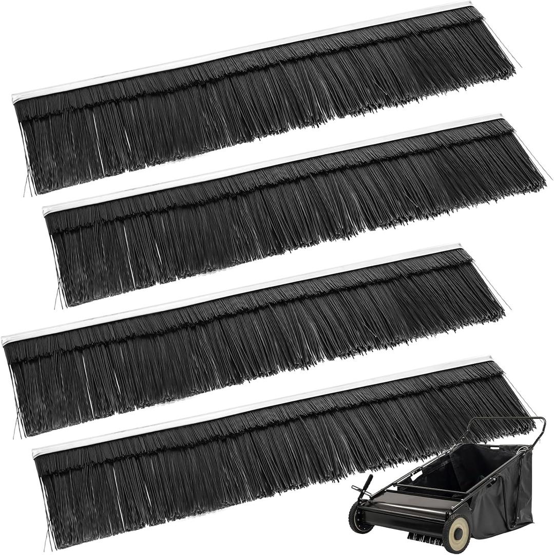 46780 Lawn Sweeper Replacement Brush for Agri-Fab Models 45-0521,45-0261,45-02602,45-0456,45-0492,45-0521,21" Brush for 42" Tow Behind Lawn & Leaf Sweeper (4 Pack)