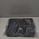 2Pack Under Shelf Basket Organizer,Adjustable Hanging Holder for Cabinet Pantry Kitchen Cupboard Desk Counter Bookshelf Organization Add-on Space Saver Heavy Duty Slide-in (Black, Large)