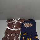 DAUGHTER QUEEN Boys Pajamas 4 Pieces Short Set 100% Cotton Sleepwear Size 18 Months-12 Years, Size 5