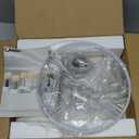 Table Lamps for Living Room Set of 2, Ceramic Table Lamps for Bedroom, 20" Modern Lamps for Night Stands, Pink