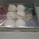 25pcs Velvet Christmas Ornaments Set, 3.15 Inch 12 Christmas Tree Balls, 12 Velvet Bows, 1 Eight Bell Jute Garland for Family Holiday Wreaths Gift Wrapping Hanging Decoration