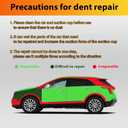 Dent Remover Tool for Car, Car Body Repair Dent Removal Tools, Orange Suction Cup Dent Puller, Hail Damage Repair Kit Dent Puller Tool