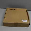 Lamp Shades Set of 2, Drum Lampshade for Table Lamps Floor Lamp, 12" Top X 12" Bottom X 8" High White Large Line Fabric Lamp Shades, Easy Assembly Replacement Lampshades