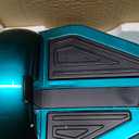 Starship Hoverboard with Bluetooth Speaker, Chrome Color Self Balancing Scooters with Science Fiction Design and 6.5 inch LED Wheels (Chrome Turquoise)