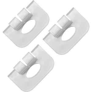 3Pcs Cordless Honeycomb Shade Lift Handles for Gra-BER and Ba-li Cordless, Mini Blind Handle Replacement Fits Honeycomb Shades (Fits 3/4" Pleat)