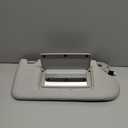 Nakuuly Right Passenger Side Sun Visor Gray with Light Without Sunroof Compatible with Nissan Altima 2013 2014 2015 2016 2017 2018 Replaces # 96400-3TA2A